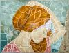 Mahulena–keramická mozaika, 56 x 75 cm 